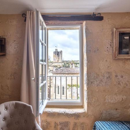 Elégant appartement tout confort avec climatisation dans le centre historique de ST Emilion Saint-Émilion Extérieur photo