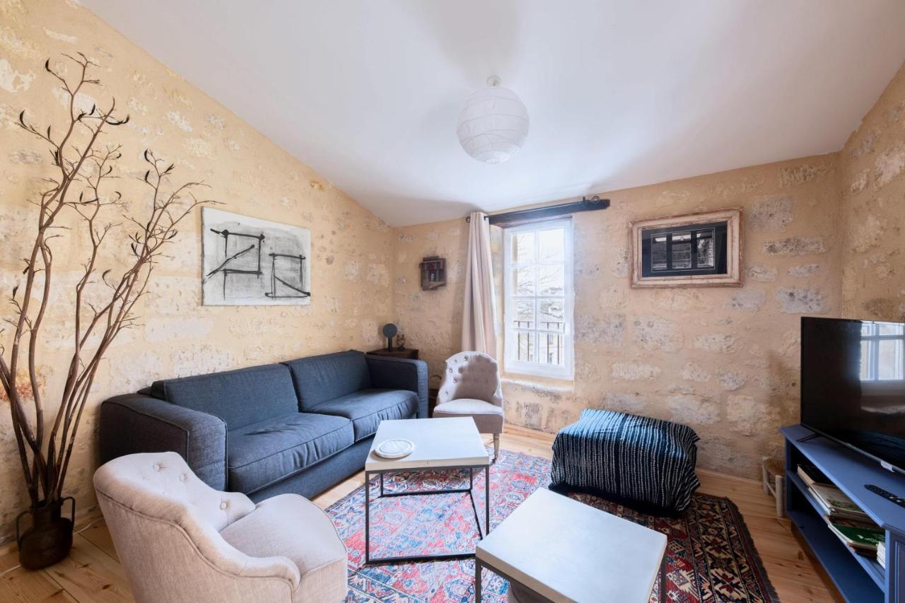 Elégant appartement tout confort avec climatisation dans le centre historique de ST Emilion Saint-Émilion Extérieur photo