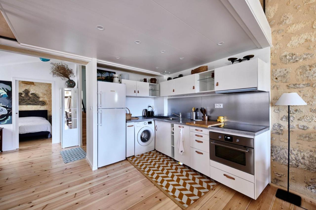 Elégant appartement tout confort avec climatisation dans le centre historique de ST Emilion Saint-Émilion Extérieur photo